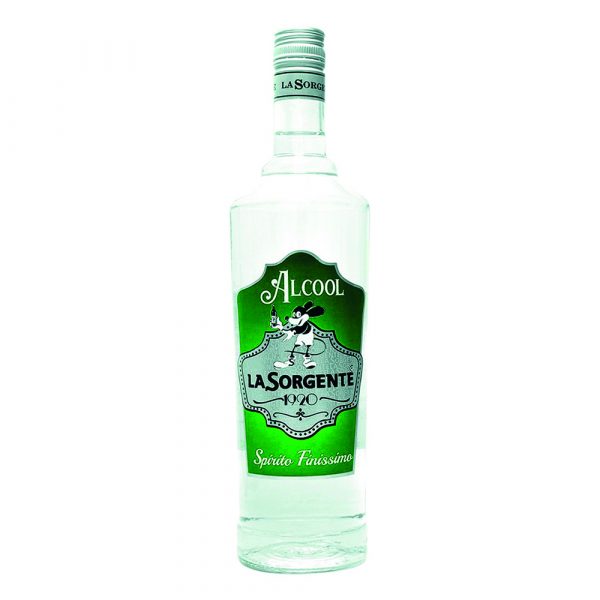 La Sorgente Alcool Spirito 40% Vol.1lt