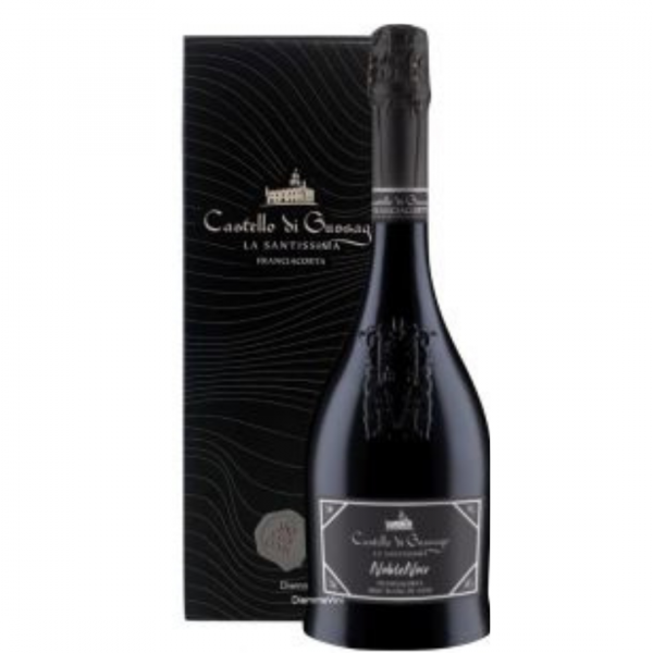 Castel di Gussago La Santissima Noble Noir Franciacorta Brut D.O.C.G. 12% Vol. Astuccio 75cl