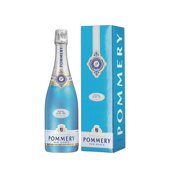 Champagne Pommery Sur Glace Royal Blue Sky Astuccio 12,50% Vol. 75cl