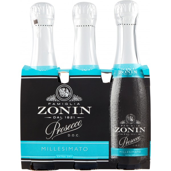 Zonin Prosecco D.O.C. Millesimato 11% Vol. cl20X3