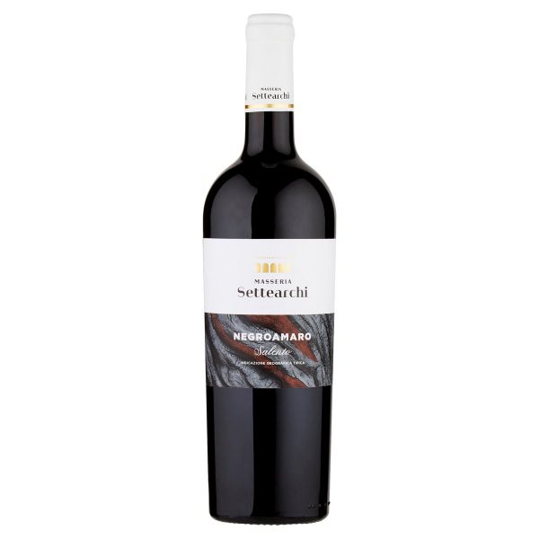 Masseria Settearchi Negroamaro Salento ANNO 2021 13,50% Vol. I.G.T. 75cl