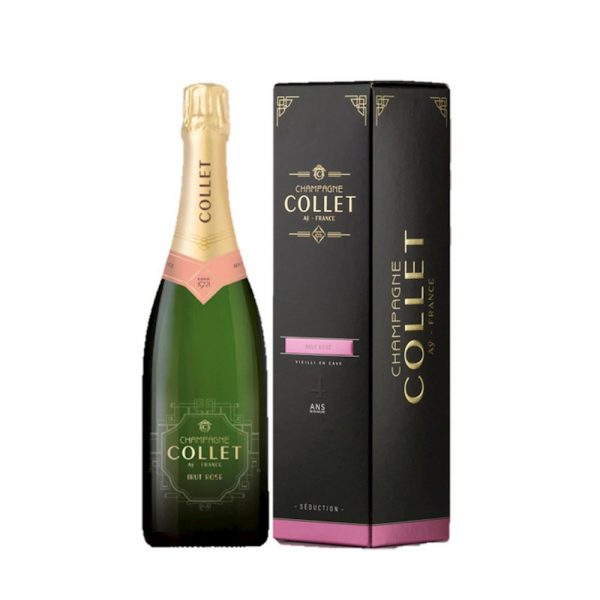Champagne Collet Brut Rose’ Astuccio 12,50% Vol. 75cl