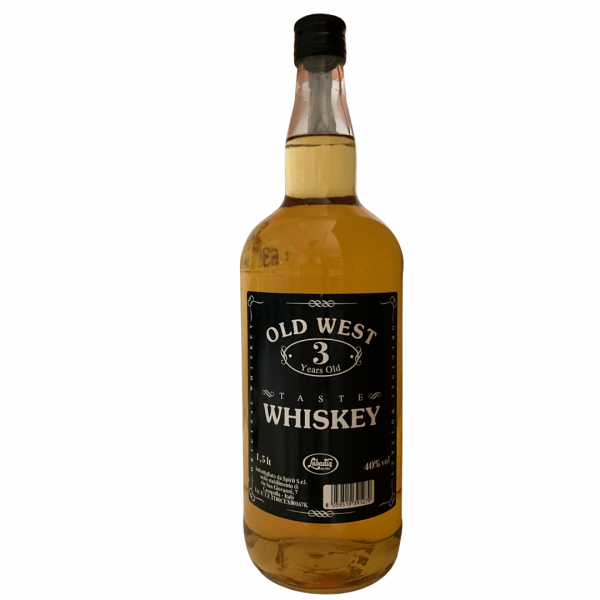 Old West 3 ANNI Tast Whisky American Labadia 40% Vol. 1,50LT