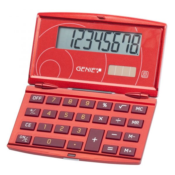Genie Taschenrechner Pocket Calculator 200 – 8Digits