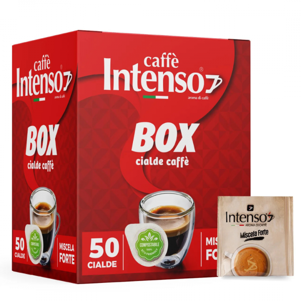 Intenso Caffe’ Box Miscela Forte 50 Cialde ESE 44mm