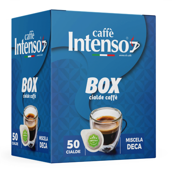 Intenso Caffe’ Box Miscela Decaffeinato 50 Cialde ESE 44mm