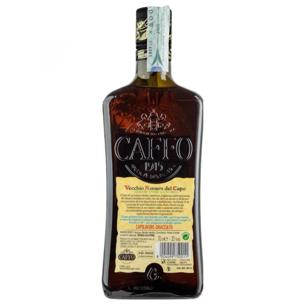 Vecchio Amaro del Capo Liquore d’Erbe di Calabria 35% Vol. 70cl